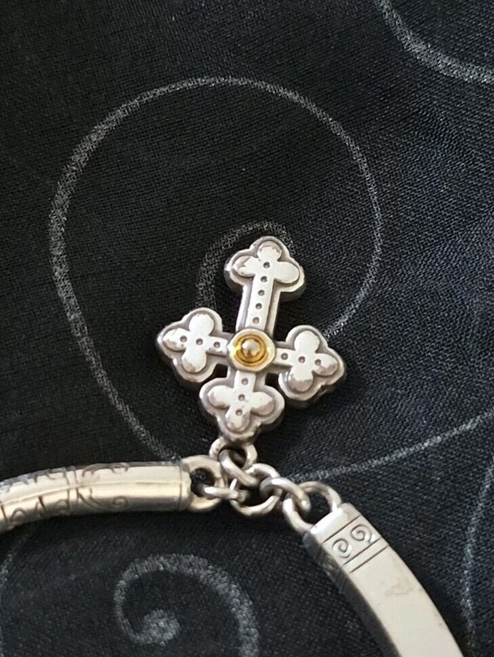 Brighton, retired, collectible "Enduring Freedom" Charm Bracelet, 6.5
